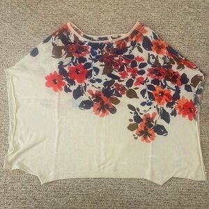 Anthropologie Moth poncho sweater